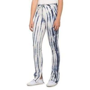 Chaser Slit Flare Leg Lounge Pants Tye Dye